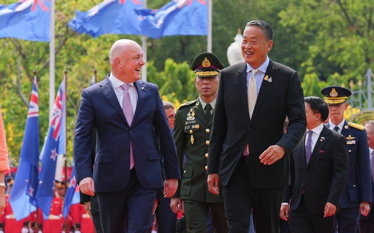New Zealand sẽ nâng cấp quan hệ với Thái Lan lên Đối tác chiến lược vào năm 2026